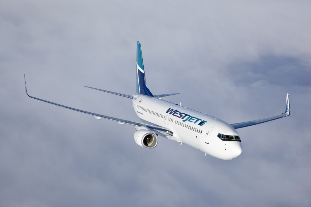 Westjet 737-800 air to airWestjet 737-800 air to air
