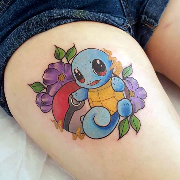 Pokemon Tattoo 7