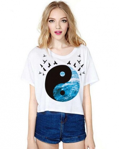 tai-chi-short-t-shirt-for-girls-bird-white-tshirt-casual-style-75228