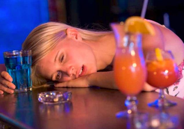 Drinking too much before sex