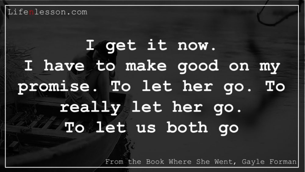 Where She went quotes