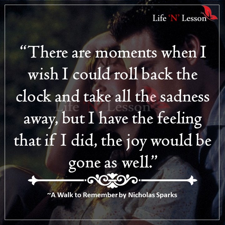 Quotes from A Walk to Remember