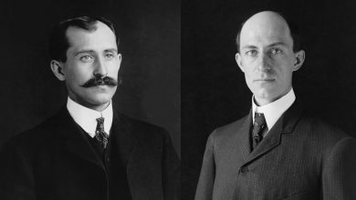 Photo of Wright brothers