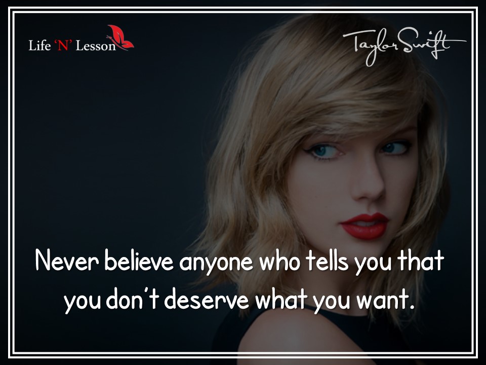 Quotes by Taylor Swift 