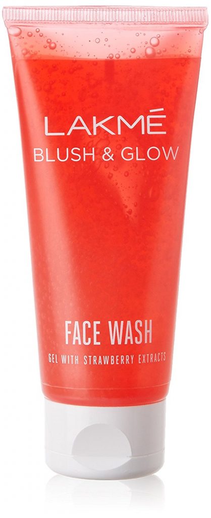  Lakme Blush & Glow Strawberry Gel Face Wash