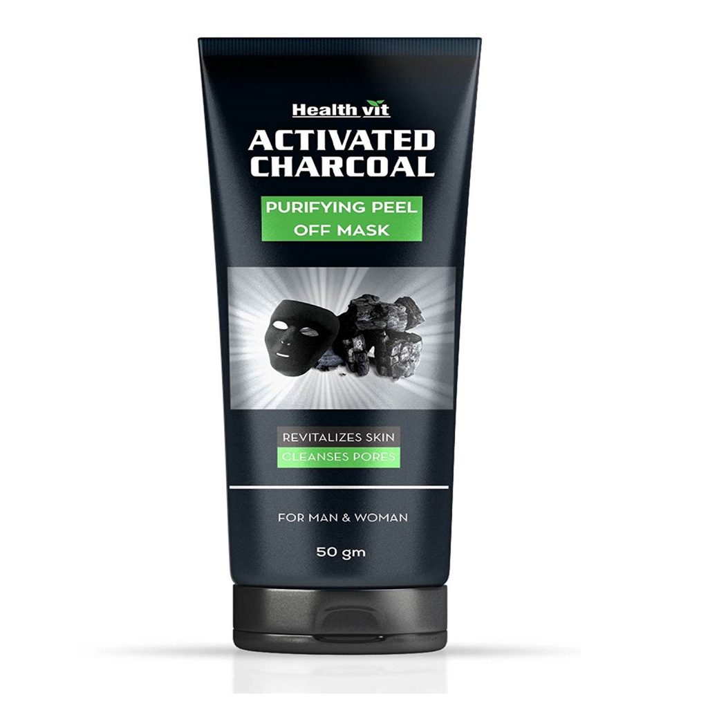 Healthvit Activated Charcoal Purifying Peel off Mask