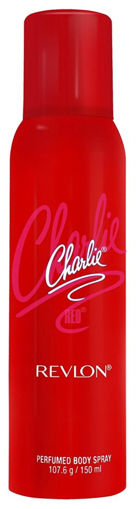 Revlon Charlie Perfume Body Spray, Red