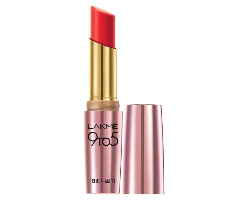 Lakme 9 to 5 Matte Lip Color, Red Coat
