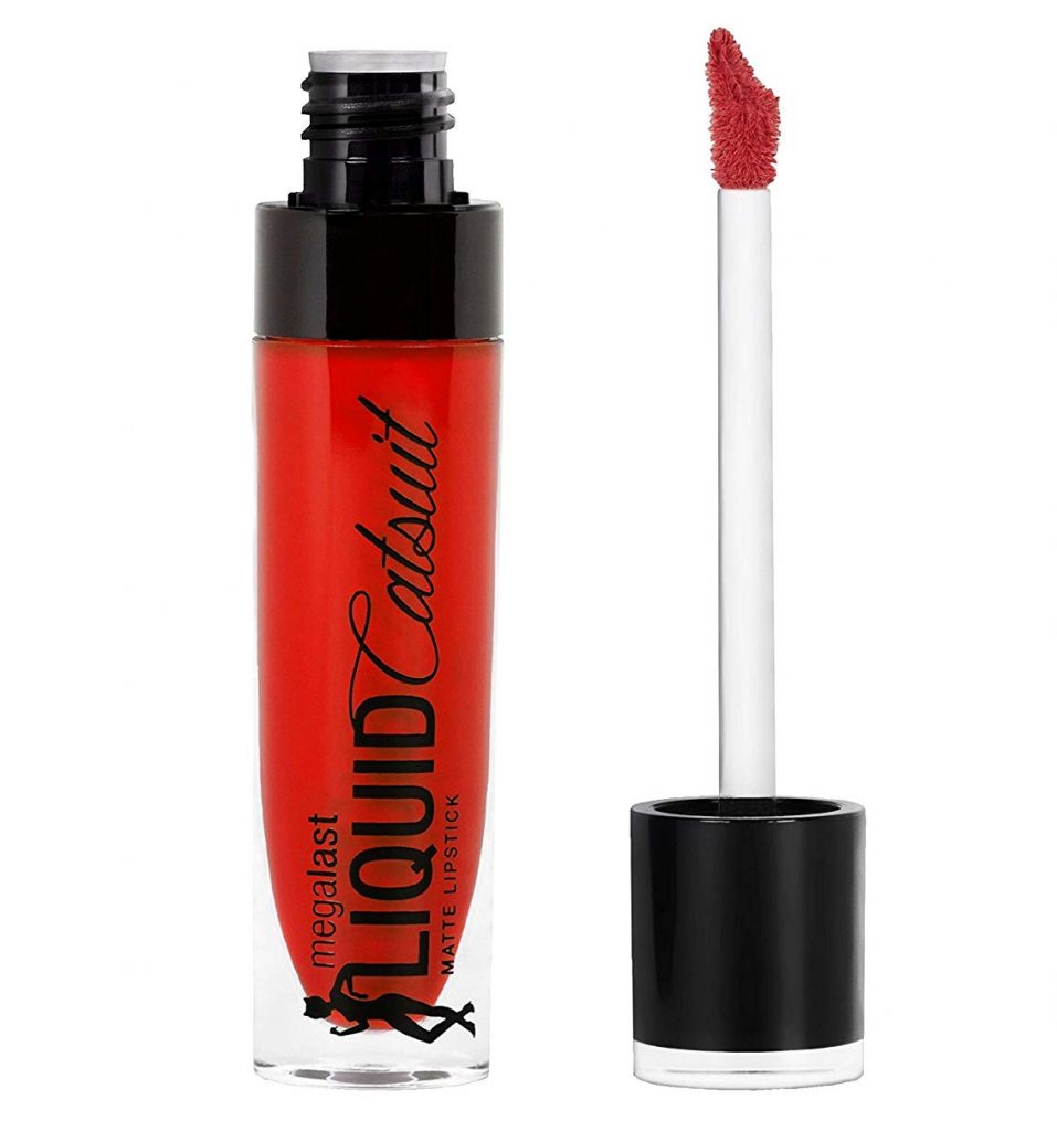 Wet N Wild Megalast Liquid Catsuit Matte Lipstick, Flame Of The Game