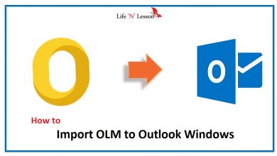 import olm to outlook windows